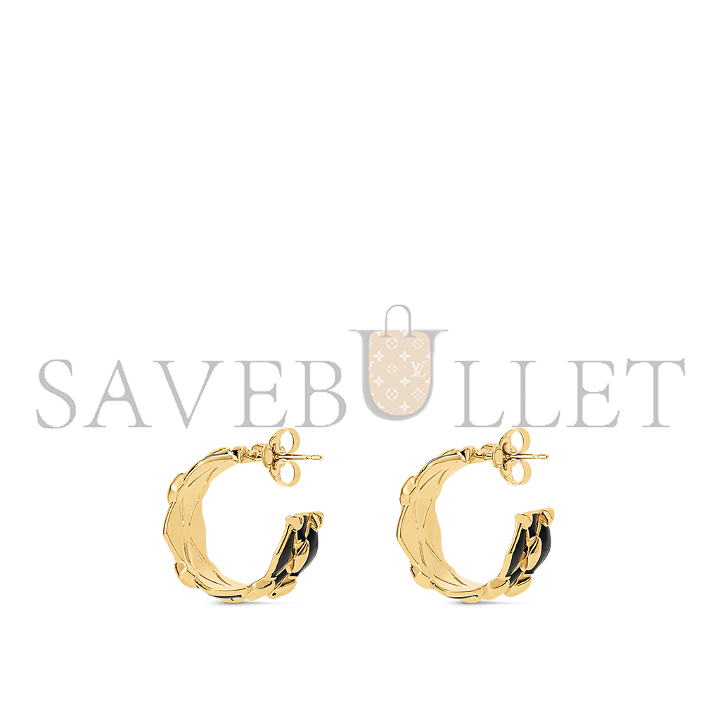 LOUIS VUITTON LV MALLETAGE EARRINGS M01685